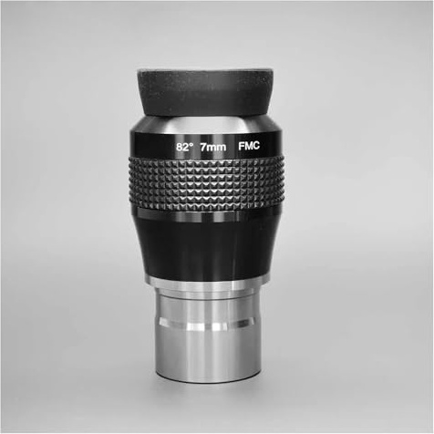 Teleskop-Zubehör, 7 mm, Ultra-Weitwinkel-Okular 1,25 Zoll, 82 Grad