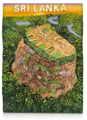 Stunning 3D Fridge Magnet Featuring Tiger’s Nest Monastery, Paro Taktsang, the Iconic Cliffside Temple of Bhutan (Sri Lanka)