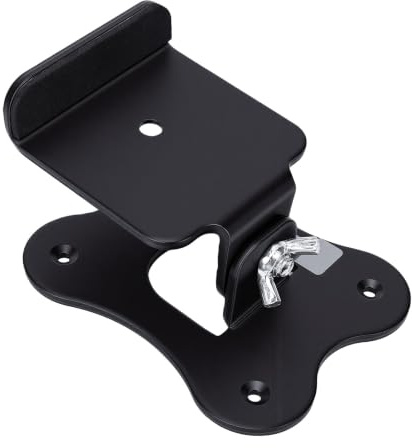 Jiawu Speaker Wall Mount for SAMSUNGS HW Q990H Q990F Q990D, Surround Sound Rear Wall Mount Bracke Speaker Stand, Base Size of 110 * 90Mm 3MM Thick Metal Fixed Stand for Home Theater