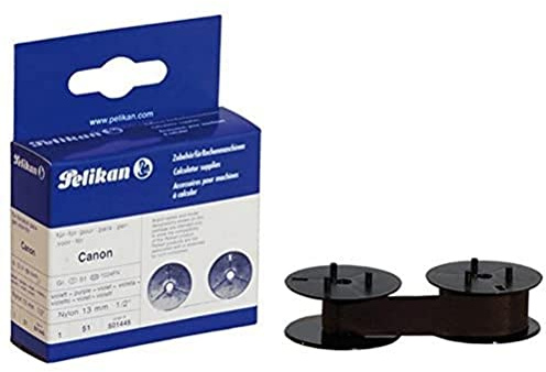 Pelikan Farbband Gruppe 51 S+U Nylon für Canon/Facit/Sharp, 13 mm x 6 m, violett