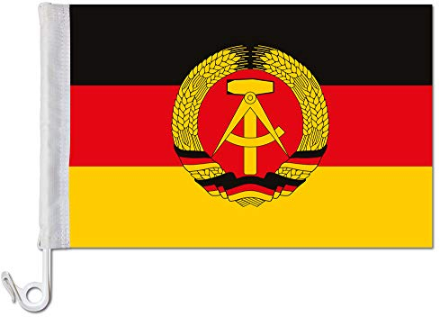 Everflag Auto-Fahne: DDR - Premiumqualität