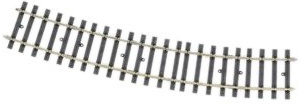Märklin 59072 - Gleis geb.22,5° 1176 mm(H1040-2), Inhalt 10 Stück, Spur 1