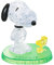 Crystal Puzzle | 3D Snoopy Woodstock | Transparentes Design | 41 Teile | Bausatz für Kinder und Erwachsene | HCM Kinzel