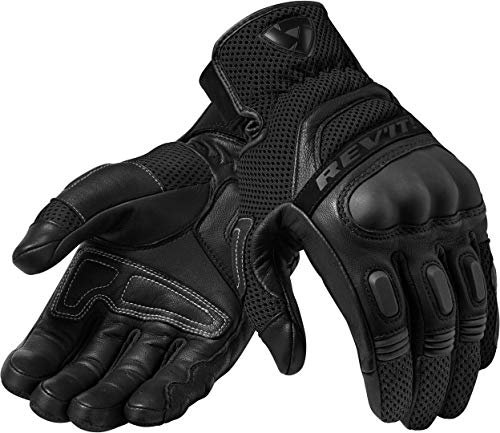 Revit Dirt 3 Motocross Handschuhe, schwarz/schwarz, S