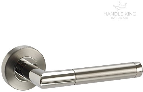 Interior Door Handles with Duo Stainless Steel Finish H730133D