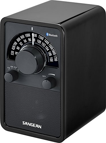 Sangean WR-15BT - Radio FM, Negro
