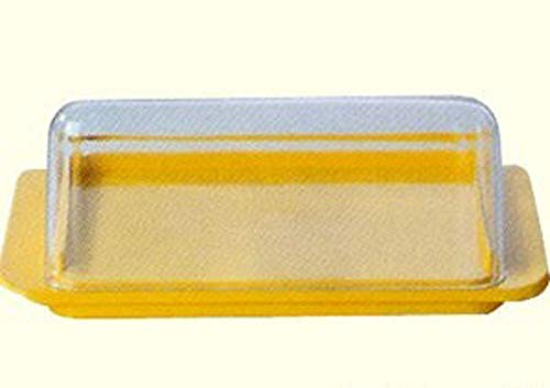 Sonja PLASTIC Butterdose mit Deckel - DDR Produkte - für Ostalgiker - Ossi Produkte