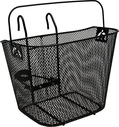 BELL Tote 510 vorne Korb mit Griff für Fahrrad, Unisex, schwarz