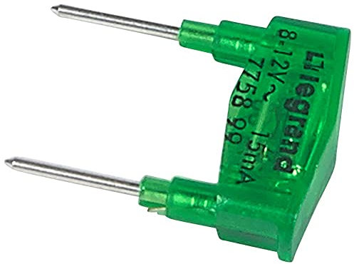 LEGRAND, Plexo Classic Glimmlampe zum nachträglichen Beleuchten des Einsatzes, 12 V - 15 mA, Farbe: Grün, 069499