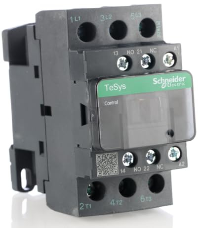 Schneider Electric TeSys D - AC Contactor, 110 V AC, 50/60 Hz, 3 Pole, 3NO, 25A, Fixed & DIN Rail Mounting, LC1D25F7