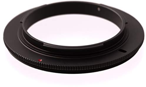 Ares Foto® 77mm Macro Reverse Ring. Macro Coupler. Adapter for macro photography. Compatible with Canon EOS 2000D 4000D 200D 800D 80D 6D Mark II 6D 7D Mark II 5D Mark IV EOS-1D X Mark II 5DS R 5DS