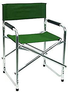 Vette CDF00031 Stuhl aus Aluminium, Regisseur, grün