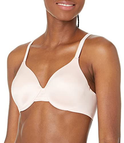 Bali womens One Smooth U Smoothing & Concealing Underwire Df3w11 Bras, Blushing Pink, 34C US