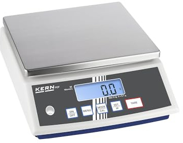 Kern und Sohn Tischwaage, 1 Stück, FCF 3K-4 | Hohe Genauigkeit, Wägebereich 3000 g, Ablesbarkeit 0,1 g