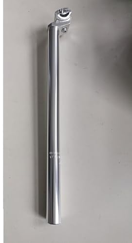 Kalloy UNO Aluminium Sattelstütze Patent Fahrrad , Länge 400 mm, Silber, Verschiedene Durchmessrer (27,2mm)