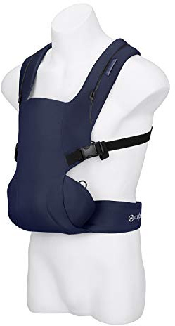 CYBEX Gold Babytrage BEYLA.twist, Ab Geburt bis ca. 2 Jahre (ca. 3,5 – 15 kg), Denim Blue