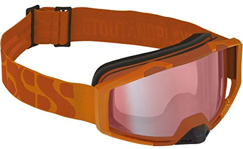 IXS Trigger LP MTB/BMX/E-Bike für Erwachsene, Unisex, Orange/Rosa, Low Profil