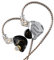 KZ ZS10 pro Auriculares internos con cable, auriculares con cable HiFi de 30Ω, monitores internos IEM, auriculares, auriculares, auriculares para música de juegos deportivos (Negro, sin Micrófono)