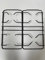 COMPATIBILE CON Franke Kit 2 Griglie per cucina piano cottura 4 fuochi a gas - 133.0042.152-133.0042.151 - P1571/KIT