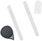 JGR SELECT Protector Pala de Padel Transparente – Pack 2 Unidades, Acabado Rugoso – Protector para Pala Padel con Adhesivo