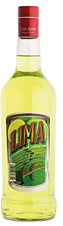 Cruz Conde Licor Sabor Lima Sin Alcohol - 1 L.