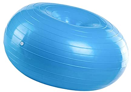 Fitnessball Unterstützung Rhythmic Strength Yoga Ball Pilates Donut Balance für, Blaues B