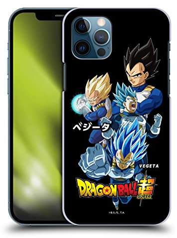 Head Case Designs Officially Licensed Dragon Ball Super Vegeta Universe Survival Characters Hard Back Case Compatible With Apple iPhone 12 / iPhone 12 Pro