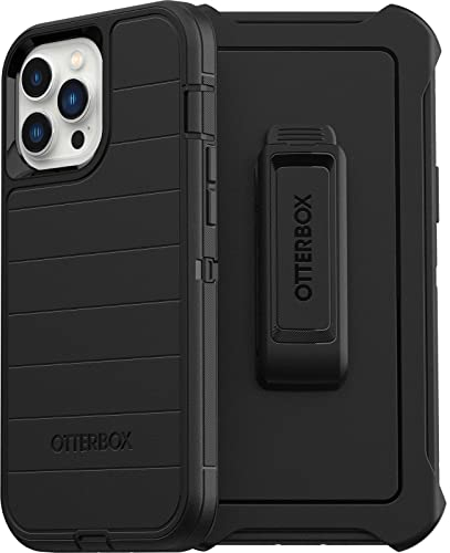 OtterBox DEFENDER SERIES Case & Holster for iPhone 12 Pro Max - Black
