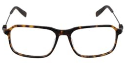 FILA Brille mit Sehstärke für Herren optional mit Sonnenbrillentönung oder Blaulichtfilter, Quadratisch, gefertigt aus Edelstahl (inklusive Brillenetui)