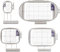 Sew Tech Stickelrahmen für Brother Innov-is 900 90E 955 97E M240ED M280 Innovis Babylock Brother Stickelmaschine Hoop (4in1-Set)