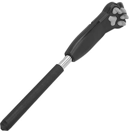 Rascadores de Espalda con Garra de Gato, Lindo Rascador de Espalda Extensible de Acero Inoxidable, Herramienta de Masaje Telescópico para Mujeres, Hombres y Adultos