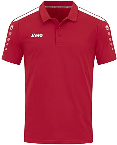 JAKO Herren Poloshirt Power, Rot, XXL