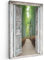 MuchoWow© Leinwand Bilder 60x90 cm Wanddeko Wohnzimmer Aesthetic Room Decor Deko Zimmer Wandbilder Modern Fotogeschenke Bambus - Japan - Fensterblick - Wald