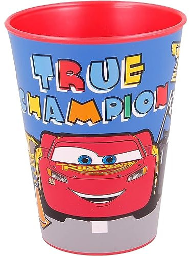 Gobelet enfant Cars Disney en plastique réutilisable 260 ml BPA Free
