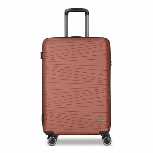 Franky Dallas 3.0 Hartschalen-Koffer groß | Reisekoffer - Trolley ausgestattet mit 4 Rollen, einem TSA-Schloss, Dehnfalte, Leicht | 43 cm x 27 cm x 65 cm - 74L - 3.6 kg