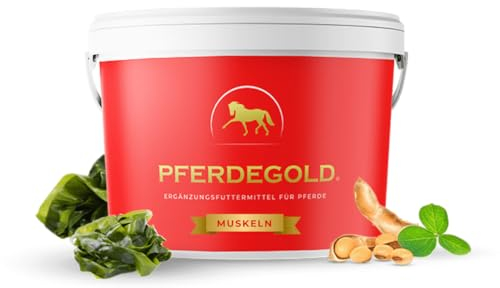 Pferdegold Muskeln 2.0 – Proteinreiche Pferde‑Pellets (>52 % Rohprotein) mit 21 Aminosäuren, Spirulina & Chlorella – ADMR‑konform, dopingfrei (1,5 kg)