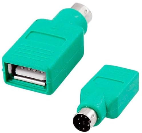 ADATTATORE PC TASTIERA PS2 CONNETTORE FILO on MOUSE USB CONVERTITORE CAVO