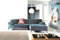 VIENNA INTERNATIONAL FURNITURE Modell Austin, ECKSOFA IN Petrol Stoff