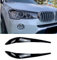 2 x Scheinwerfer-Augenbrauen Trim für BMW X3 F25 X4 F26 2014-2017 15