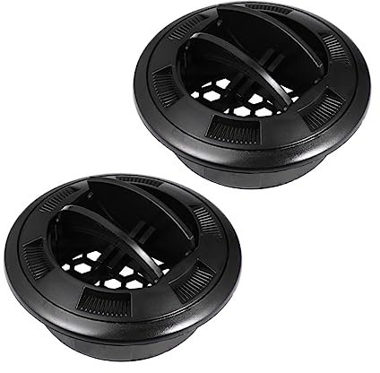 Alipis Abs-Material Bus Rv Klimaanlage Vent Deflektor Runde Vent 100/75 Für Komfortable Umgebung