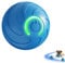 Interaktiver Spielball Für Hunde Elektrisches Katzenspielzeug Interaktives Hundespielzeug Interaktiven mit LED-Lichtern für Welpen Klein und Mittel und Katzen Wiederaufladbar Über USB (Blau)