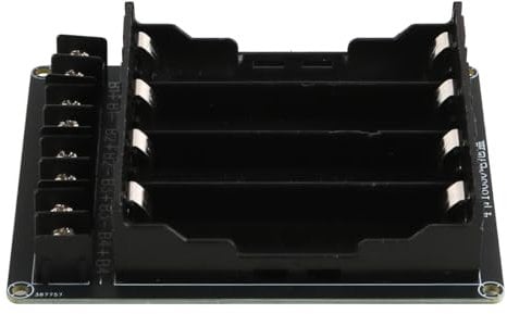 Laroal 4 Cell Series-Parallel Battery Case DIY Battery Box Welding Free Battery Slot Holder Power Bank Cases for 18650 Battery