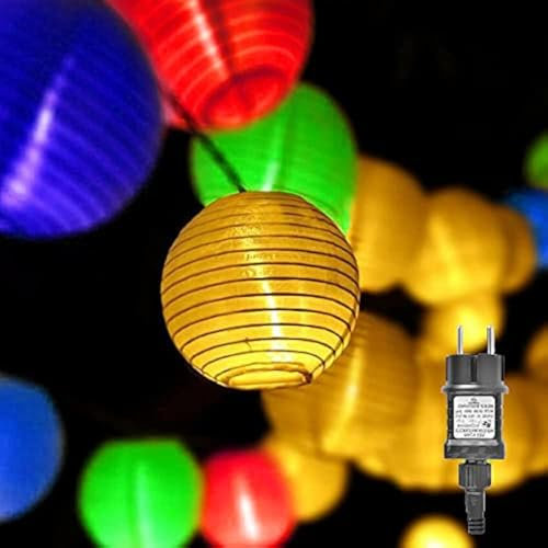 BomKra Festoon Lights Outdoor Garden Lights Lanterns 4M Festoon Outdoor String Lights Mains Powered with Remote Control Indoor Fairy Light for Gazebo Pergola Yard Patio Porch