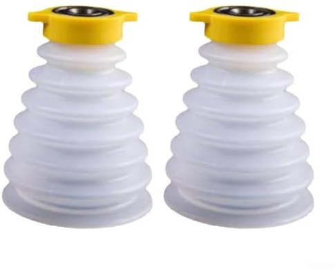 Juego de 2 colectores de cubierta antipolvo para taladros manuales y taladros de martillo, material de goma de silicona para contención de polvo y para protección contra desechos durante la