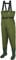 DAM ARX Thermo Bibs and Brace, Angelbekleidung, Anglerlätzchen, Unisex, Dunkelgrau, Small