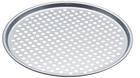 KitchenCraft Bandeja perforada para pizza, 33 cm (13)