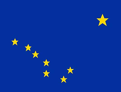 flaggenmeer® Flagge Alaska 80 g/m² ca. 60 x 90 cm