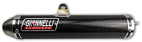 GIANNELLI YAMAHA DT 125 R E 04/05 EEC E13 CARBON F IBRE SILENCER, Ohne