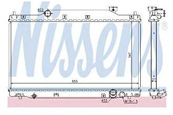 Nissens Radiator - 68114