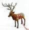 Melody Jane Puppenhaus Weihnachtsmann Rentier Rudolph Miniatur Christmas Stall Tier 1:12